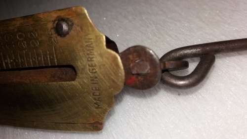 The Billy Balance Vintage Pocket scale 25 Lbs Made in Germany