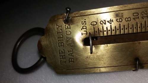 The Billy Balance Vintage Pocket scale 25 Lbs Made in Germany