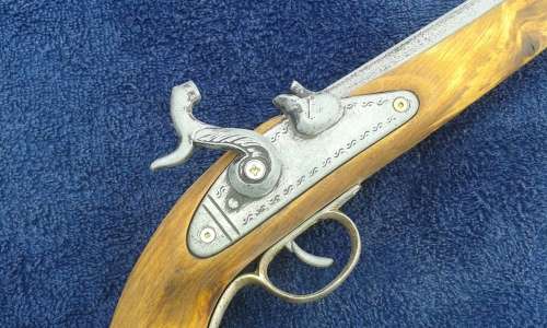 Replica muzzle loader - Cap gun (Metal & Solid Wood)