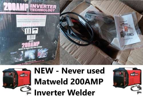 Matweld 200AMP Inverter Welder