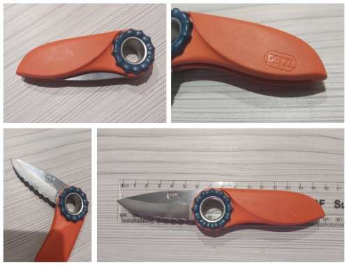 Vintage PETZL folding knife