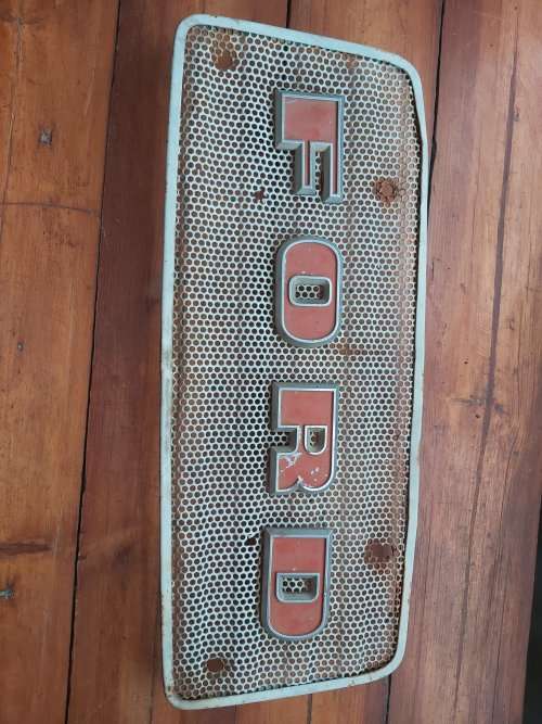 Old Ford Tractor Name Plaque