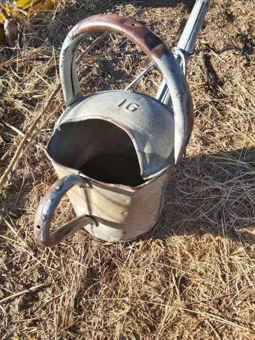 Vintage 1 gallon watering can