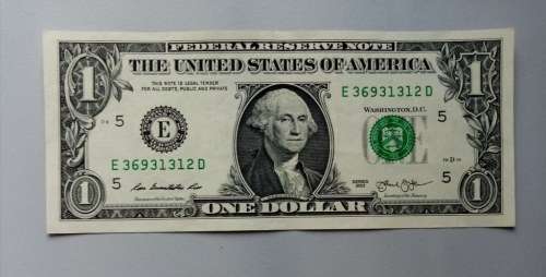 UNITED STATES 1 DOLLAR BANKNOTE
