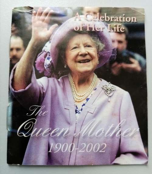 1 TROY OUNCE 999.9 PROOF SILVER 5 DOLLAR COIN OF QUEEN MOTHER-AUSTRALIAN MINT