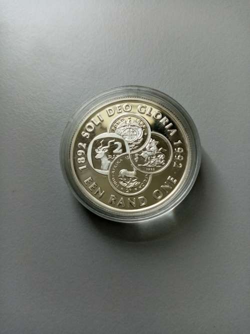 R1 SOLI DEO GLORIA PROOF SILVER COIN (92.5% SILVER)