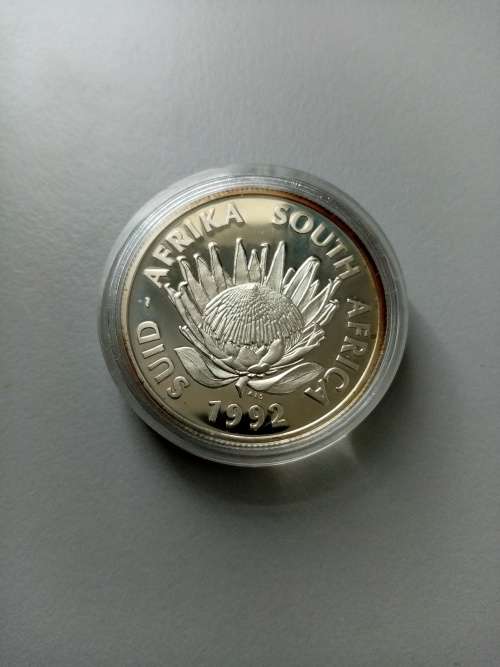 R1 SOLI DEO GLORIA PROOF SILVER COIN (92.5% SILVER)