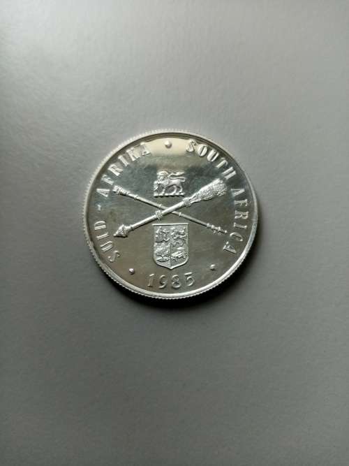 SOUTH AFRICA R1 PARLIAMENTARY PROOF COIN (80% SILVER)