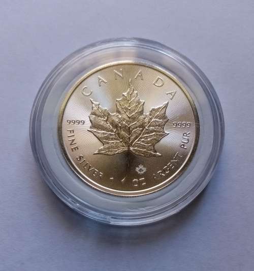 2019 ONE OUNCE 9999 SILVER CANADIAN DOLLAR (IN CAPSULE)
