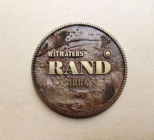 80MM ALLOY WITH 0.2 GRAM OF 24 CT GOLD INLAY (COMES IN A WOODEN BOX WITH C. O. A.) - ONLY 300 MADE