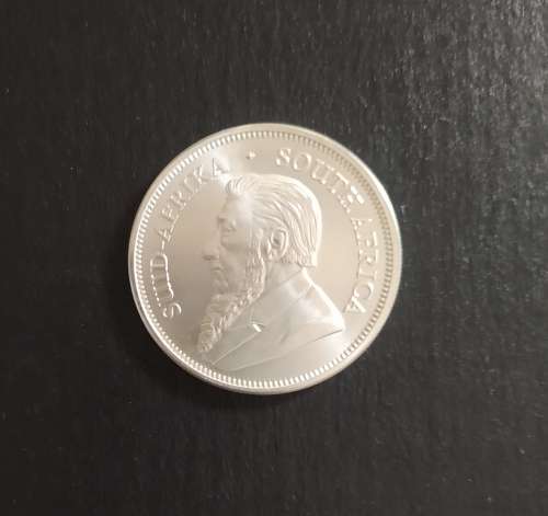 1 OZ FINE SILVER KRUGERRAND COIN -2020