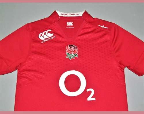 England rugby jersey ... Red/away strip