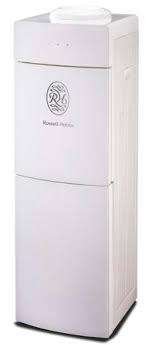 RUSSELL HOBBS WHITE GLASS FRONT WATER DISPENSER