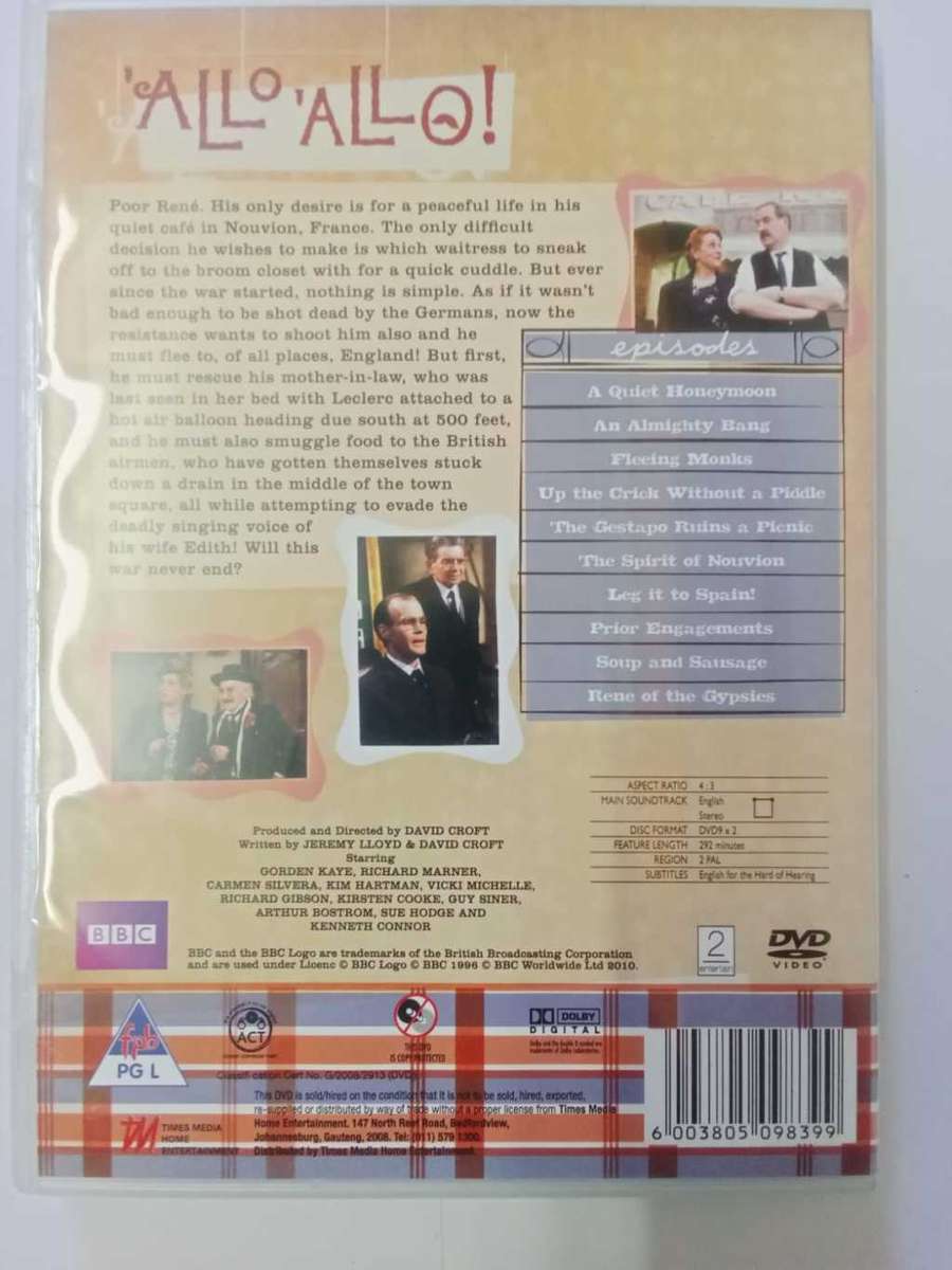 `Allo `Allo BBC comedy series