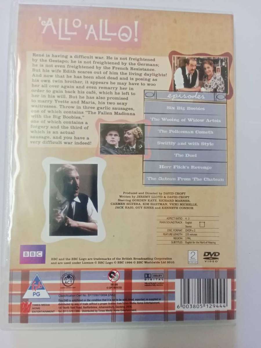 `Allo `Allo BBC comedy series
