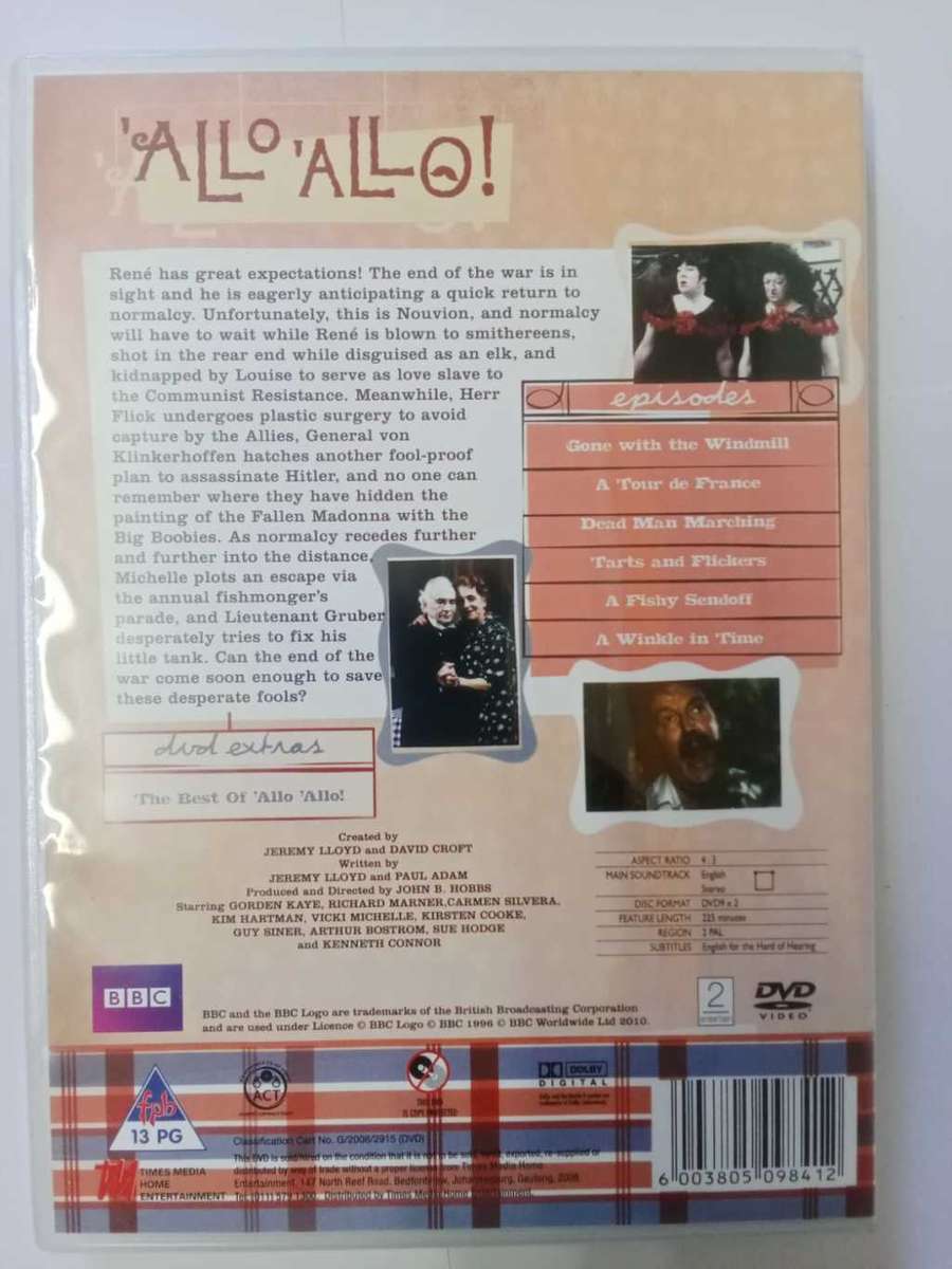 `Allo `Allo BBC comedy series