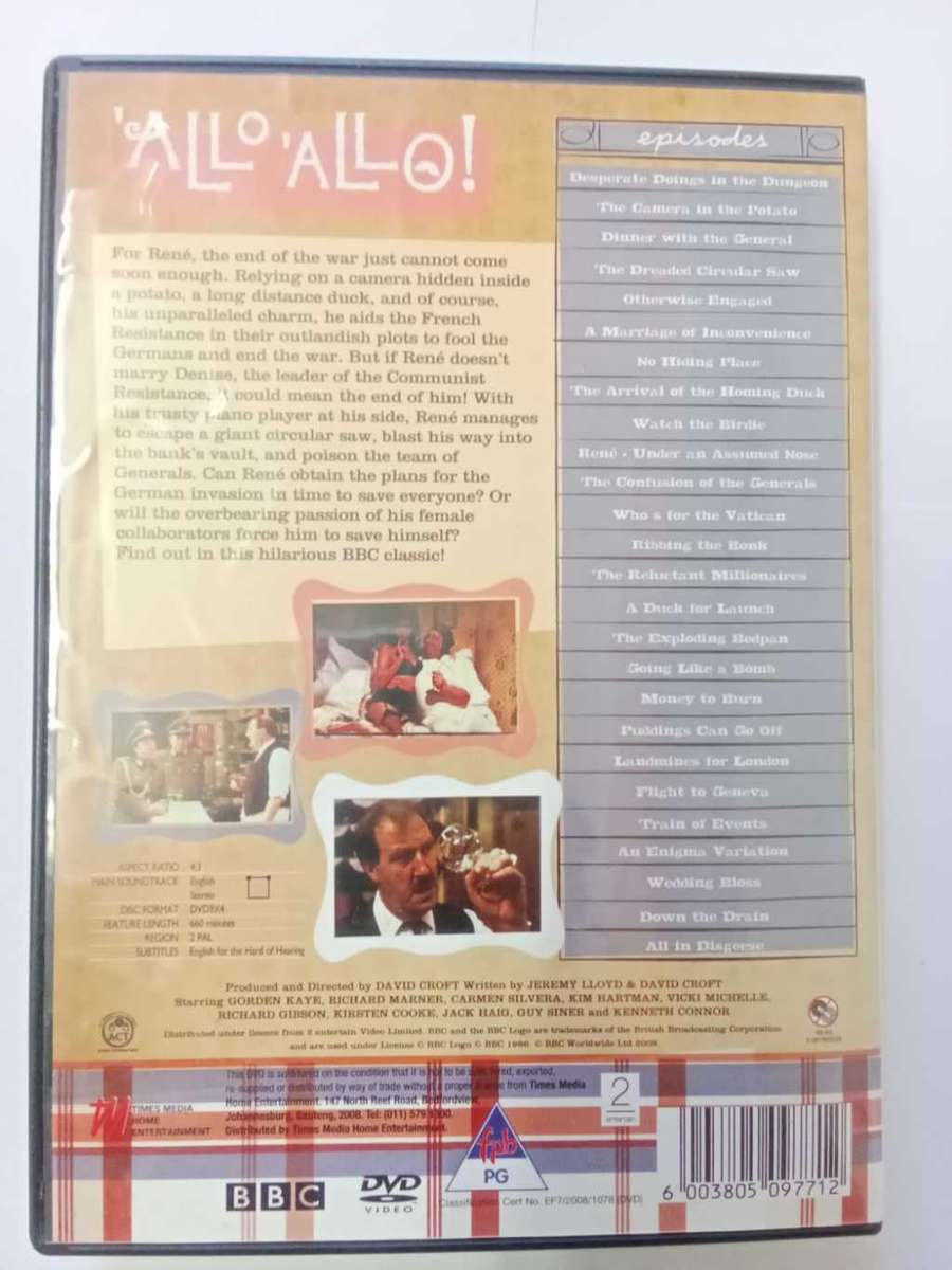 `Allo `Allo BBC comedy series