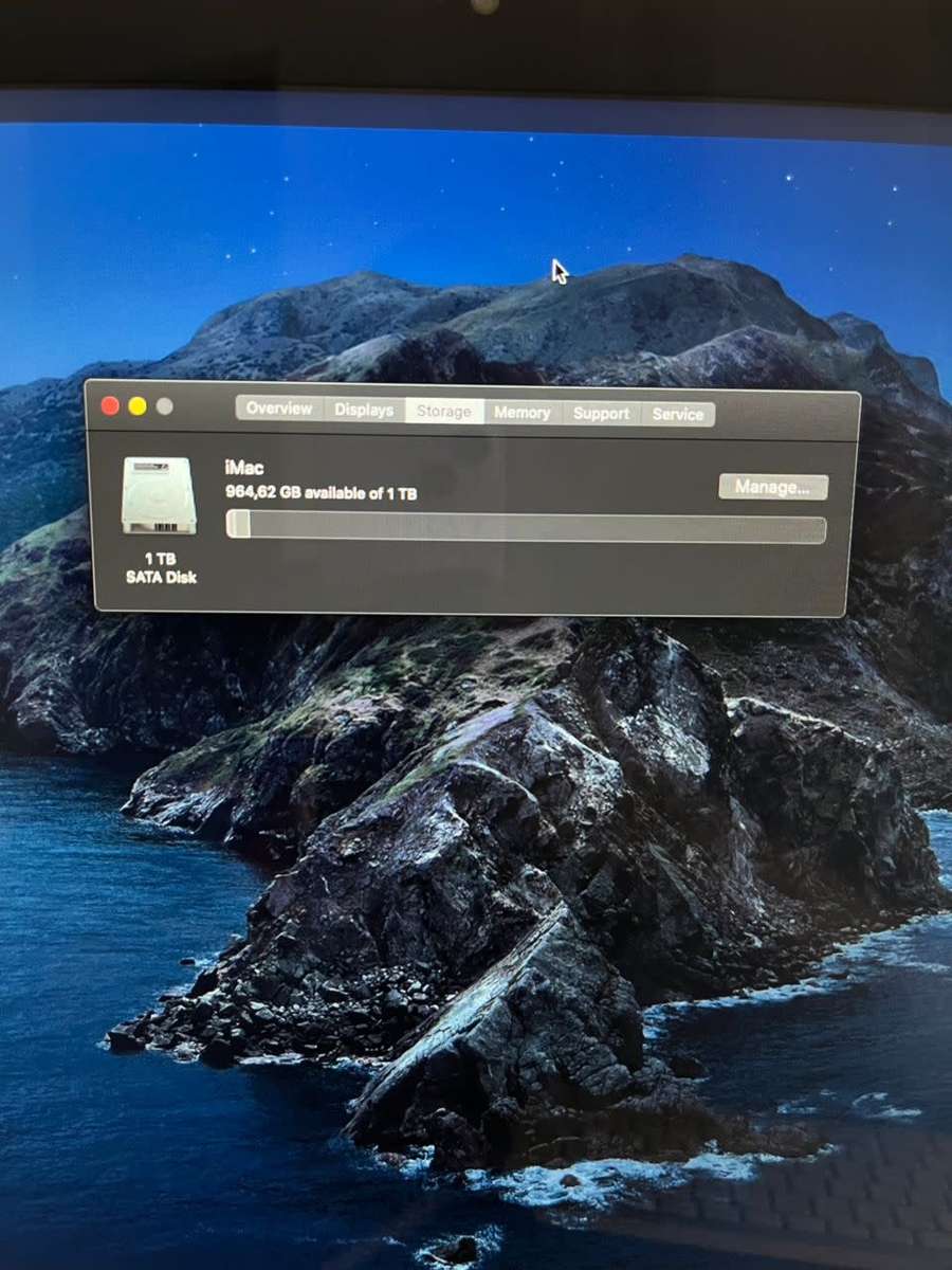 Apple iMac 21.5 Core i5 1TB 8GB RAM Late 2013