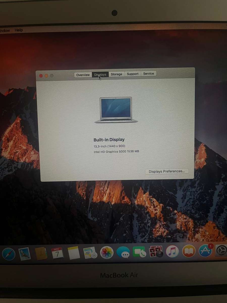 Macbook Air (13-inch, Early 2015) | 8GB RAM | 128GB