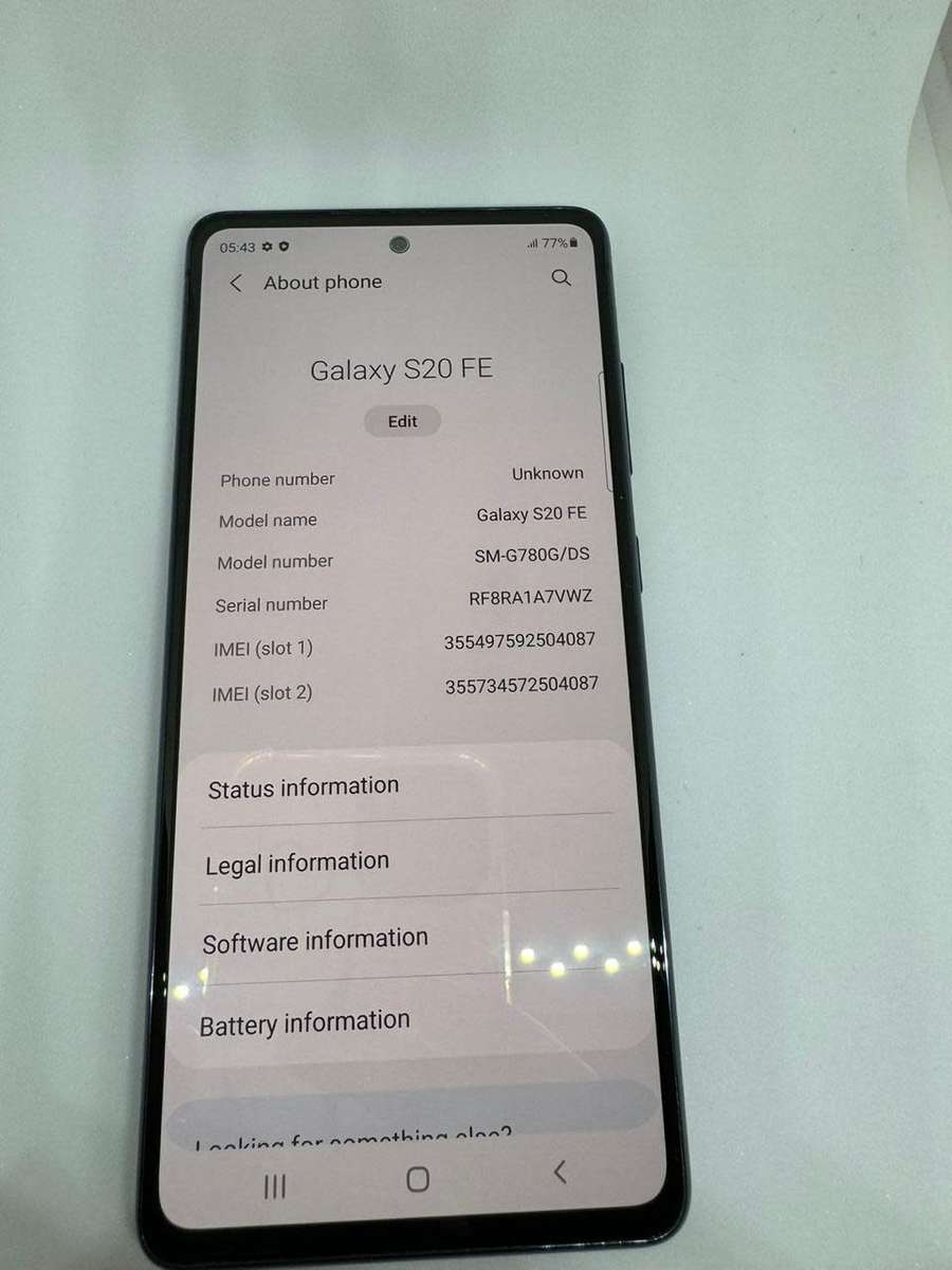 Samsung Galaxy S20 FE 128GB - Blue | Dual Sim