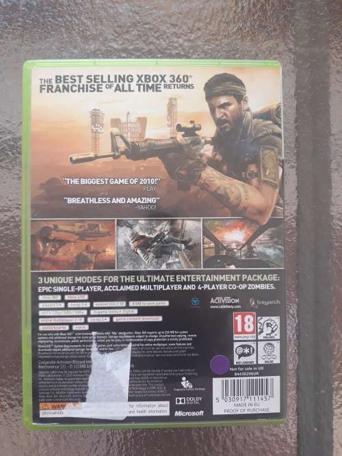 CIB Call of Duty Black Ops