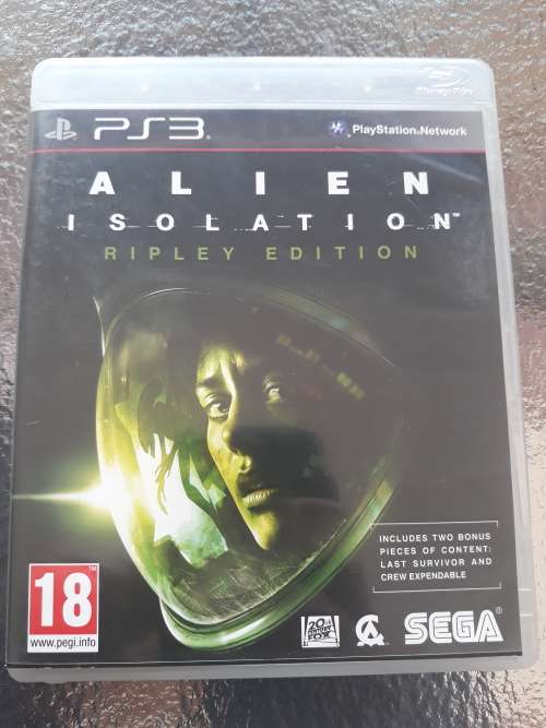 CIB Alien Isolation Ps3