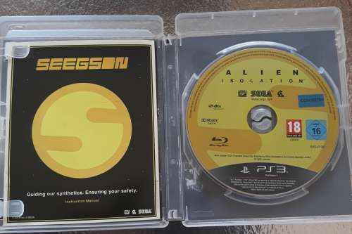 CIB Alien Isolation Ps3
