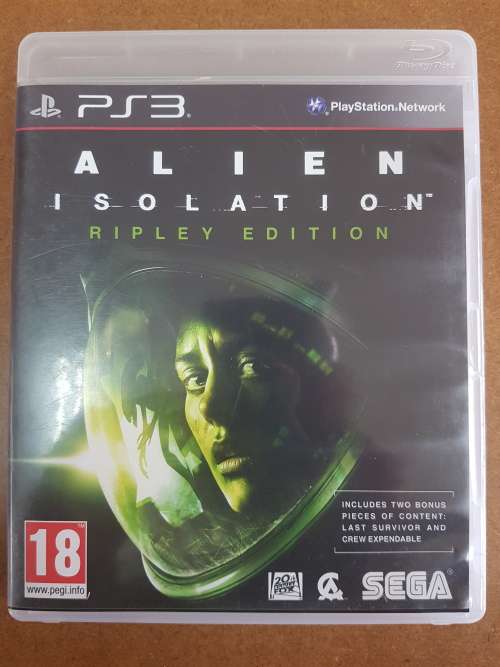 Alien Isolation (Ripley Edition)- Ps3- Complete