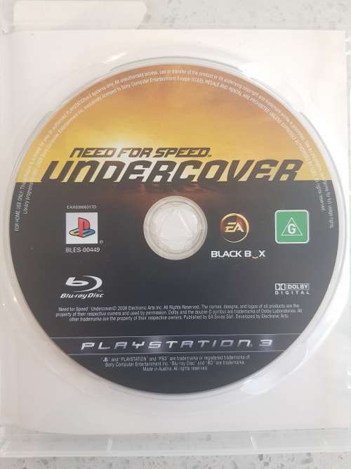 Need for Speed: Undercover- Ps3