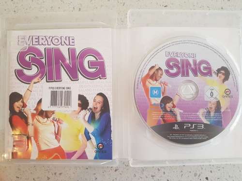 Everyone Sing- Ps3 Complete