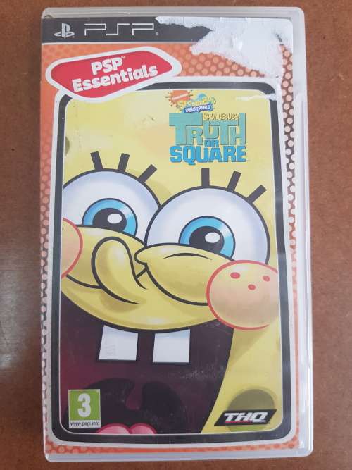 Spongebob Squarepants Truth or Square- Complete- PsP