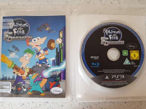 Phineas & Ferb: Across the 2nd Dimension- Ps3- Complete