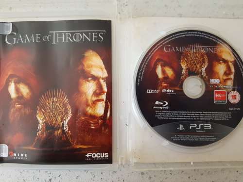 Game of Thrones- Ps3- Complete