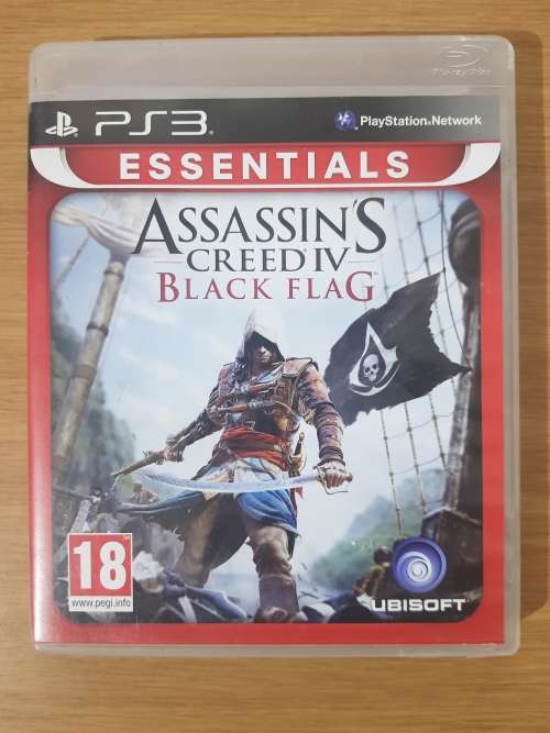 Assassin`s Creed 4 Black Flag (Essentials)- Ps3- Complete
