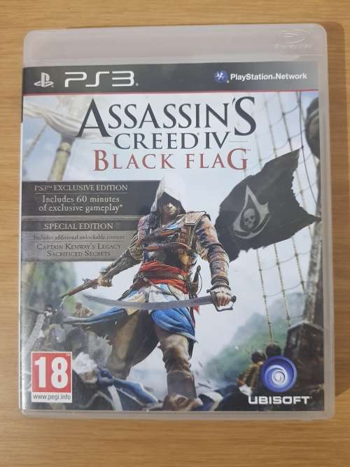 Assassin`s Creed 4 Black Flag- Ps3- Complete
