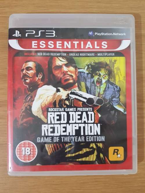 Red Dead Redemption(GOY)- Ps3- Complete