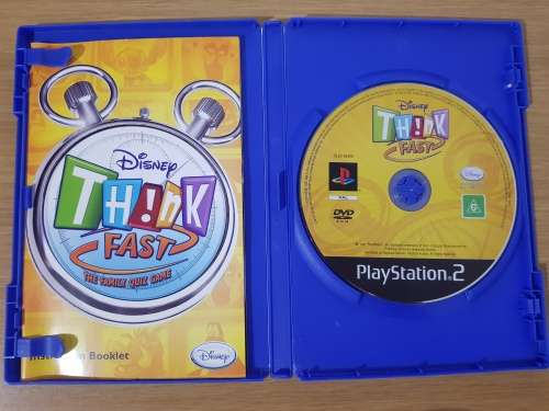 Disney Think Fast- Ps2- Complete