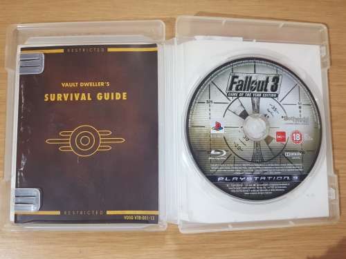 Fallout 3 (Game of the Year Ed.)- Ps3- Complete