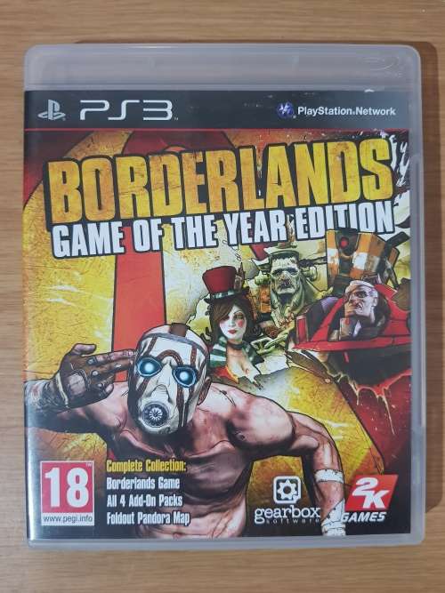 Borderlands (Game of the Year Ed.)- Ps3- Complete