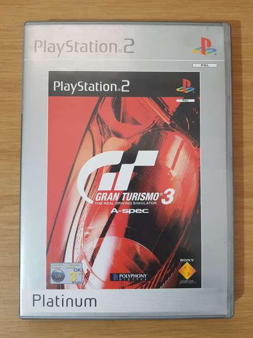 Gran Turismo 3 A-Spec (Platinum)- Ps2- Complete