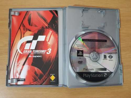 Gran Turismo 3 A-Spec (Platinum)- Ps2- Complete