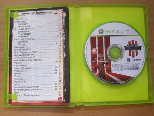 Unreal Tournament 3- Xbox360- Complete