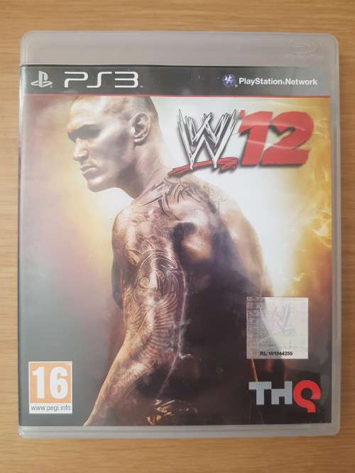 WWE `12- Ps3- Complete