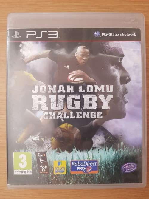 Jonah Lomu Rugby Challenge- Ps3- Complete