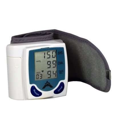 Wrist Blood Pressure Digital Monitor Heart Beat Meter