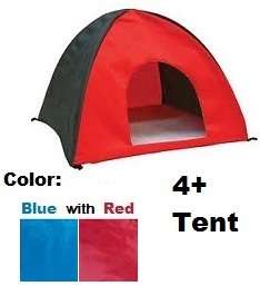 4 Man + All Weather Camp Tent. Good Design, Great Value. includes a carry bag