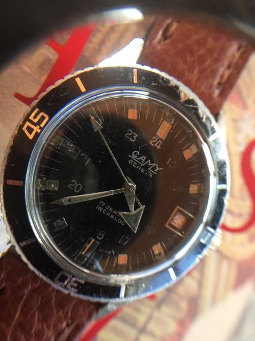 Vintage Camy Divers Watch