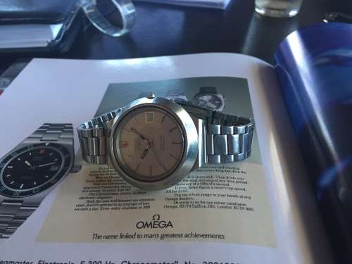 Vintage Omega Seamaster Electronic f300 Hz