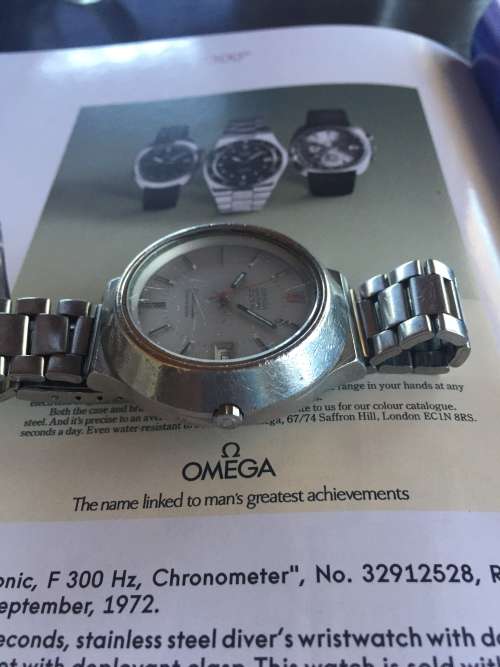 Vintage Omega Seamaster Electronic f300 Hz
