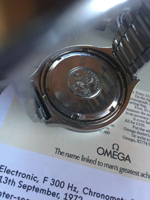 Vintage Omega Seamaster Electronic f300 Hz